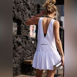 Free People Movement Hot Shot Bubble Set White NWT M